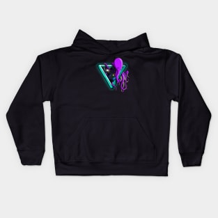 Space Octopus Kids Hoodie